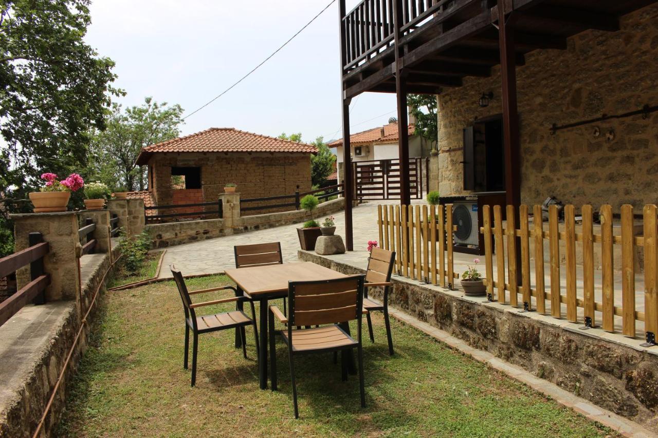 Rock And Stone Villa Kalampáka Ngoại thất bức ảnh
